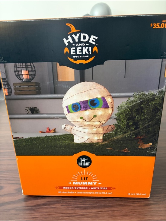 Other - Lit Mummy - White - indoor/outdoor